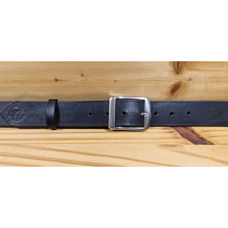 Ceinture cuir largeur 4 cm