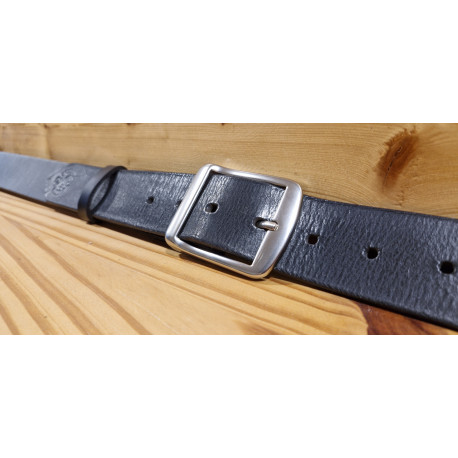 Ceinture cuir largeur 4 cm