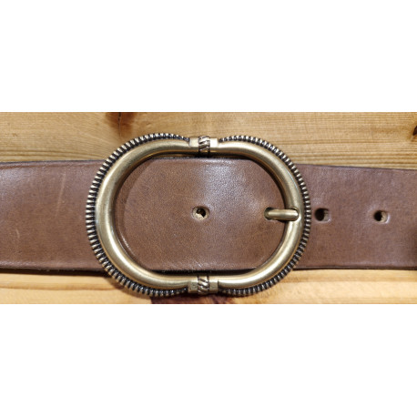 Ceinture cuir largeur 4 cm