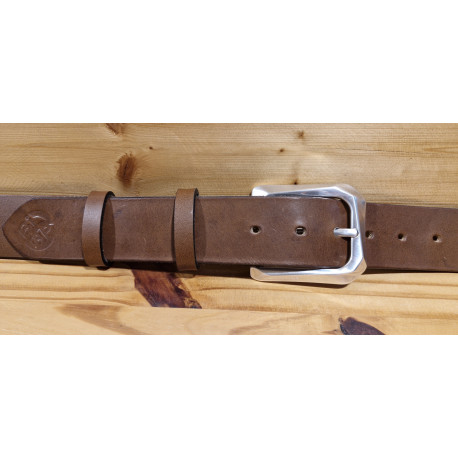 Ceinture cuir largeur 4 cm