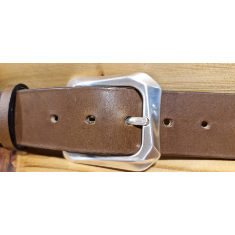 Ceinture cuir largeur 4 cm