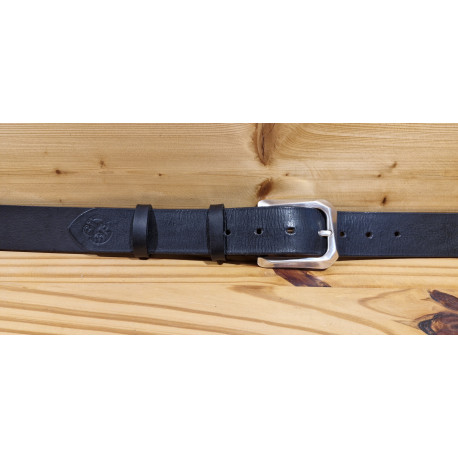 Ceinture cuir largeur 4 cm