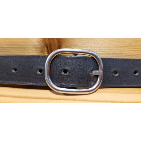 Ceinture cuir largeur 3 cm