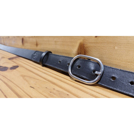 Ceinture cuir largeur 3 cm