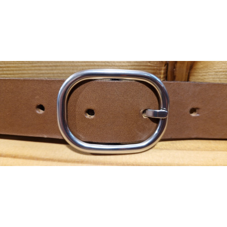 Ceinture cuir largeur 3 cm