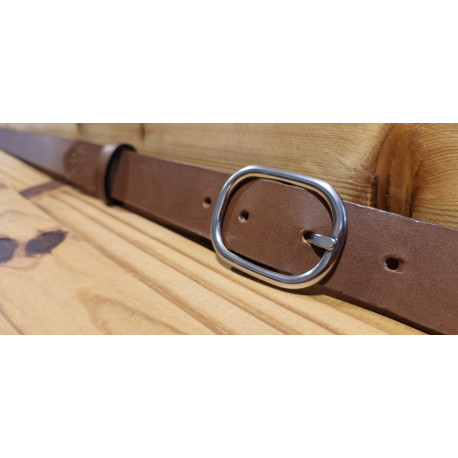 Ceinture cuir largeur 3 cm