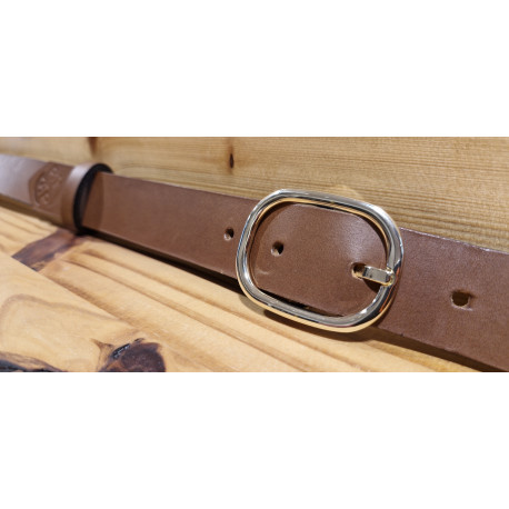 Ceinture cuir largeur 3 cm