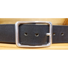 Ceinture cuir largeur 4 cm