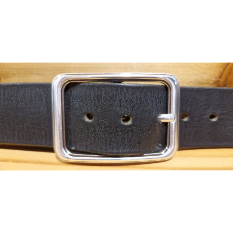 Ceinture cuir largeur 4 cm