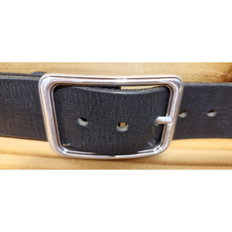 Ceinture cuir largeur 4 cm