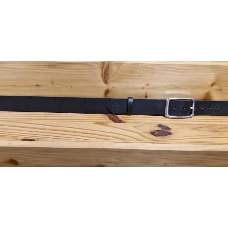 Ceinture cuir largeur 4 cm