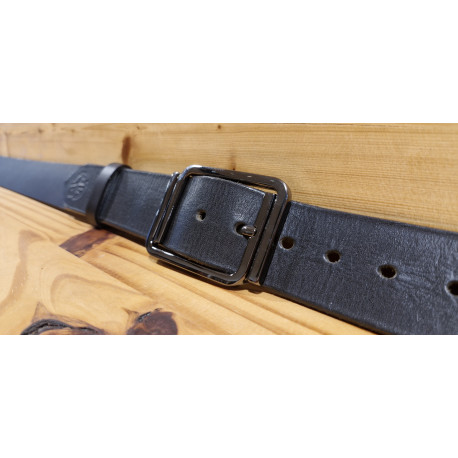 Ceinture cuir largeur 4 cm