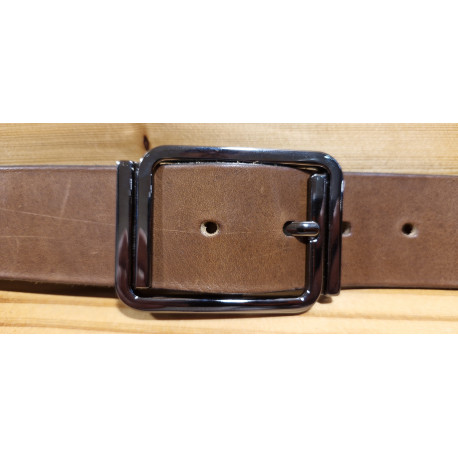 Ceinture cuir largeur 4 cm