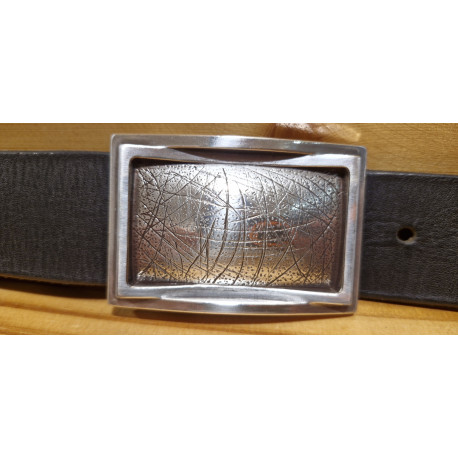 Ceinture cuir largeur 4 cm