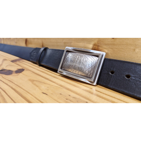 Ceinture cuir largeur 4 cm