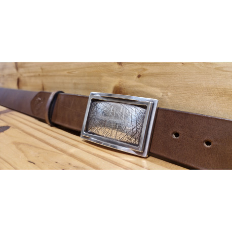 Ceinture cuir largeur 4 cm