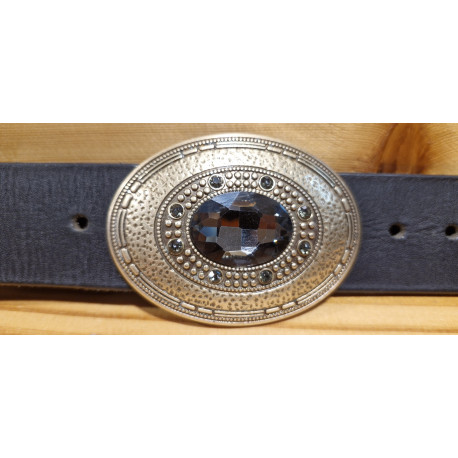 Ceinture cuir largeur 4 cm