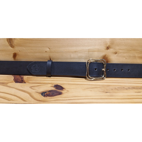 Ceinture cuir largeur 4 cm