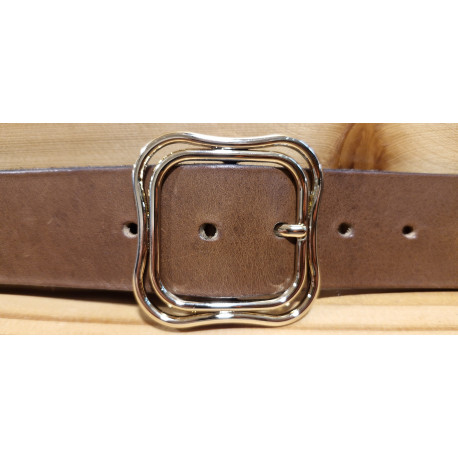 Ceinture cuir largeur 4 cm