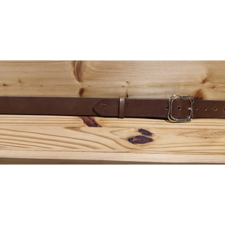 Ceinture cuir largeur 4 cm