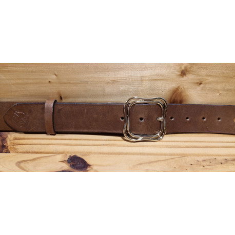 Ceinture cuir largeur 4 cm