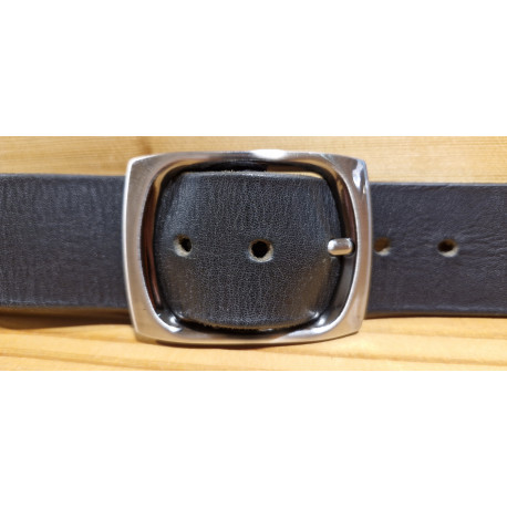 Ceinture cuir largeur 4 cm