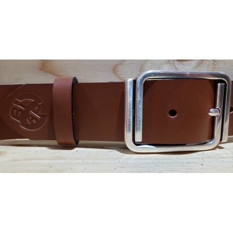 Ceinture cuir largeur 4 cm