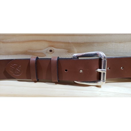 Ceinture cuir largeur 4 cm