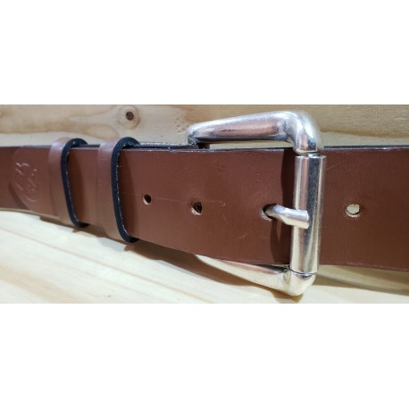 Ceinture cuir largeur 4 cm