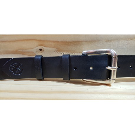 Ceinture cuir largeur 4 cm