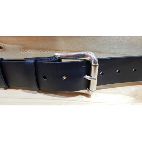 Ceinture cuir largeur 4 cm