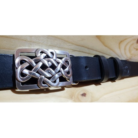 Ceinture cuir largeur 3 cm