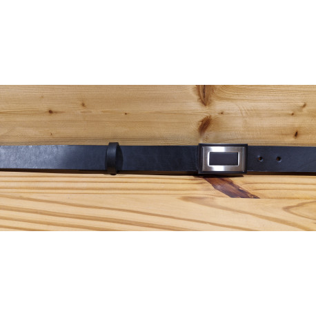 Ceinture cuir largeur 3 cm