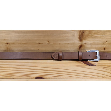 Ceinture cuir largeur 3 cm