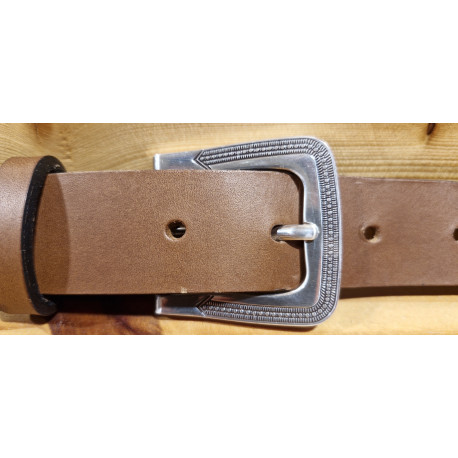 Ceinture cuir largeur 3 cm