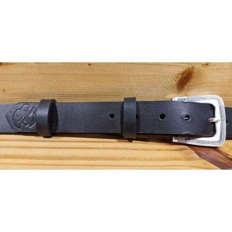 Ceinture cuir largeur 3 cm