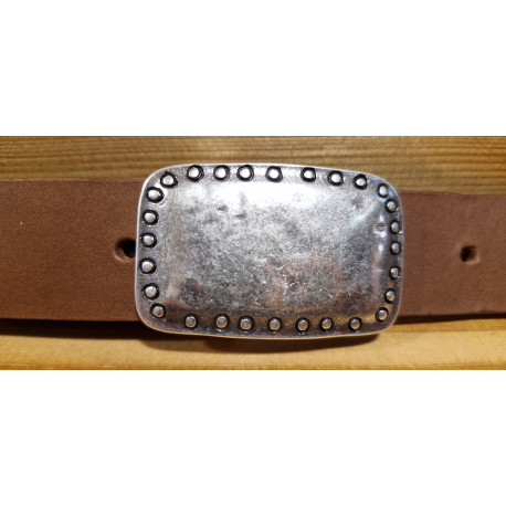 Ceinture cuir largeur 3 cm