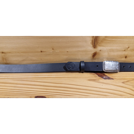 Ceinture cuir largeur 3 cm