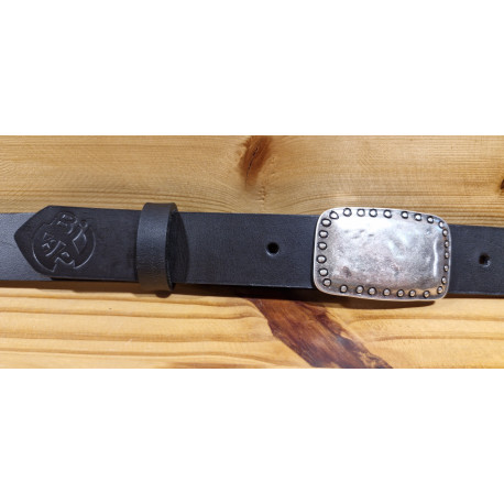 Ceinture cuir largeur 3 cm