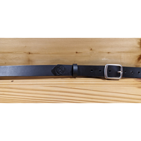 Ceinture cuir largeur 3 cm