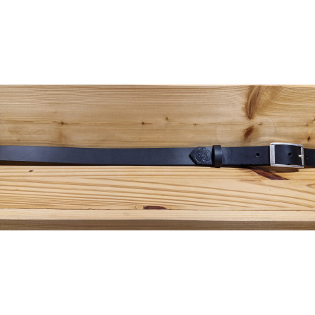 Ceinture cuir largeur 3 cm