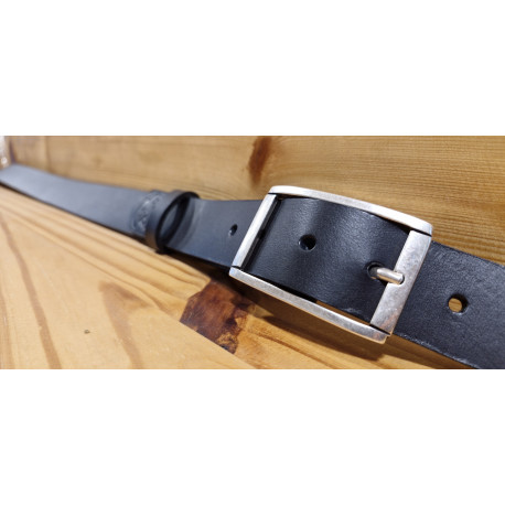 Ceinture cuir largeur 3 cm