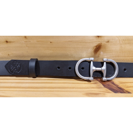 Ceinture cuir largeur 3 cm