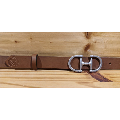 Ceinture cuir largeur 3 cm