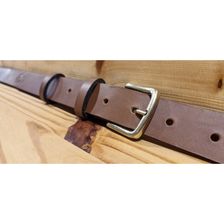 Ceinture cuir largeur 3 cm