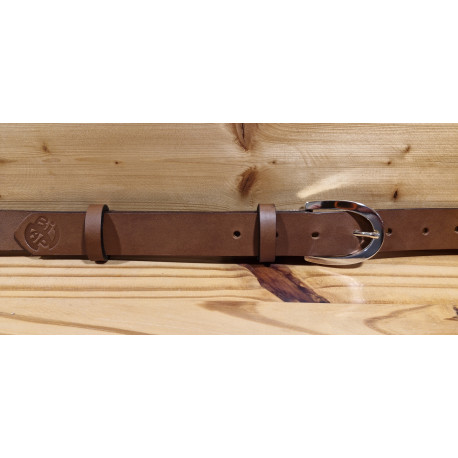 Ceinture cuir largeur 3 cm