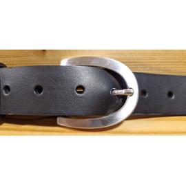 Ceinture cuir largeur 3 cm