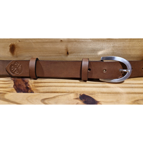 Ceinture cuir largeur 3 cm