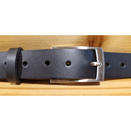 Ceinture cuir largeur 3 cm