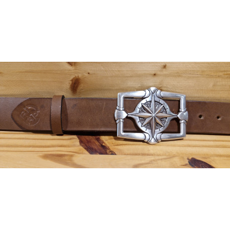 Ceinture cuir largeur 4 cm